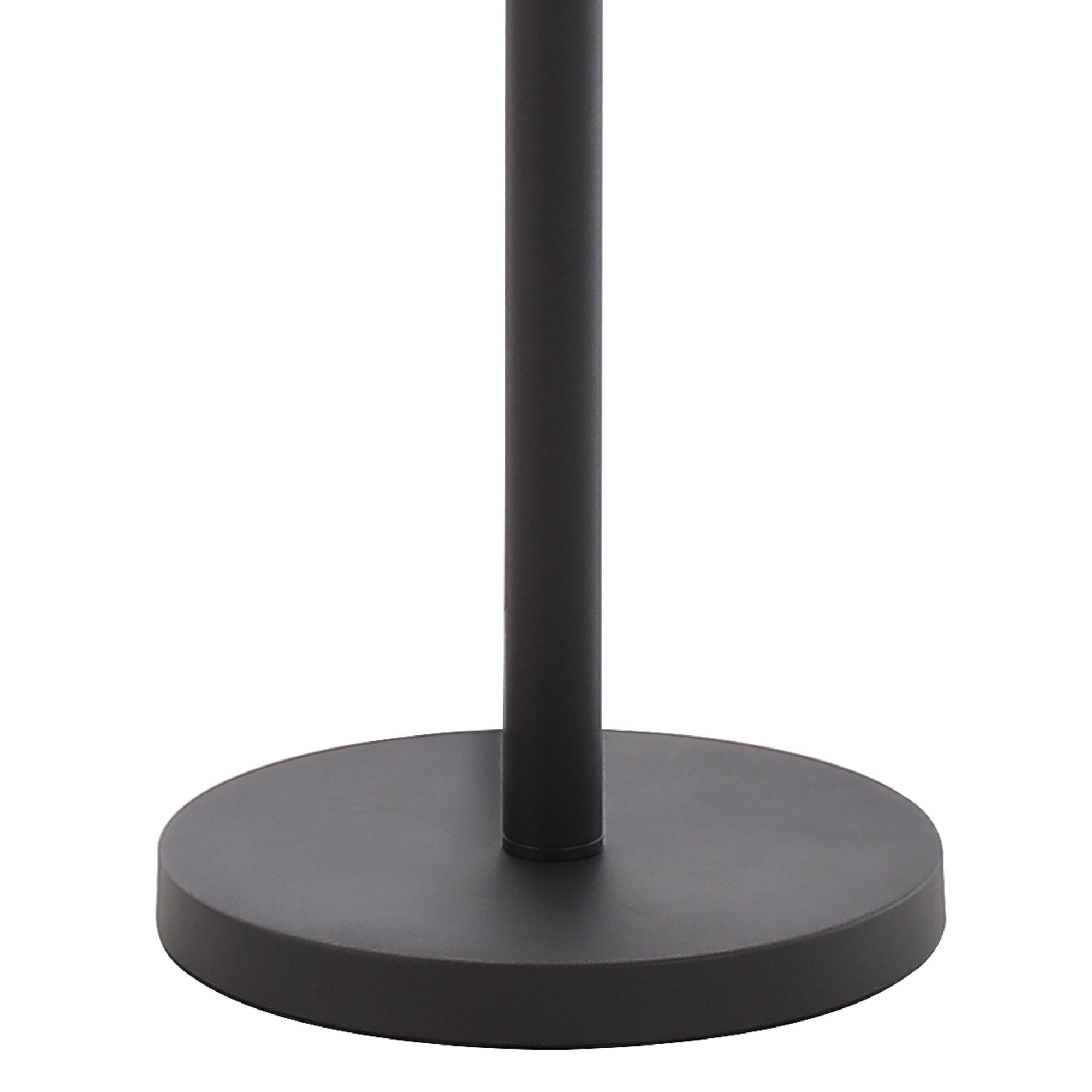NL90869 Dublin 8 Light Floor Lamp Graphite Satin Nickel