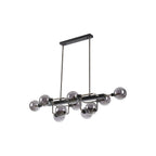 NL90879 Dublin 10 Light Pendant Graphite Satin Nickel