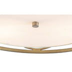 NL83659 Ebans 3 Light Pendant/Ceiling Light Aged Gold