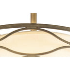 NL83659 Ebans 3 Light Pendant/Ceiling Light Aged Gold