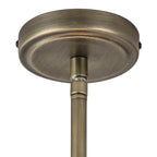 NL83659 Ebans 3 Light Pendant/Ceiling Light Aged Gold