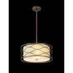 NL83669 Ebans 5 Light Pendant/Ceiling Light Aged Gold
