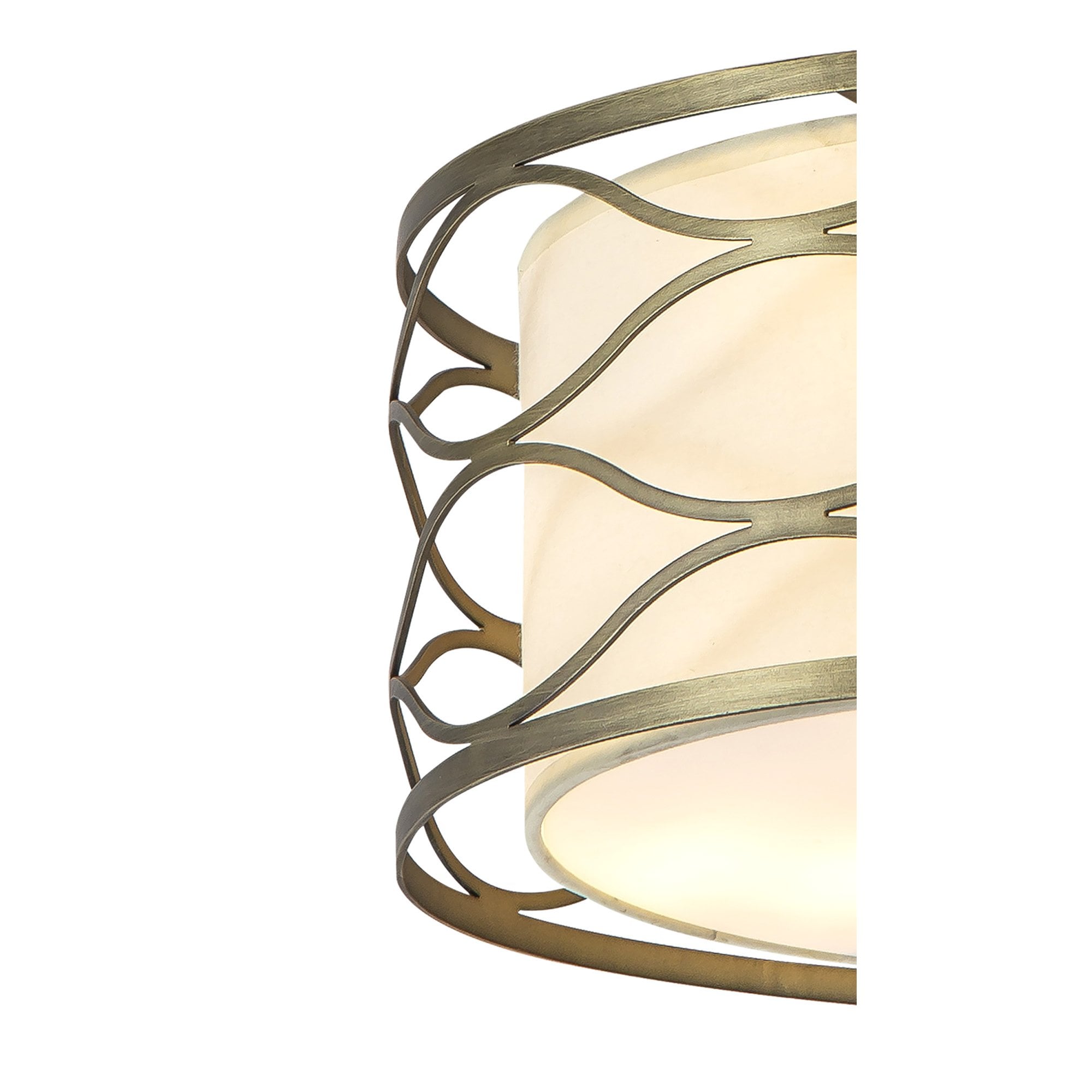 NL83669 Ebans 5 Light Pendant/Ceiling Light Aged Gold