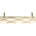 NL83679 Ebans 5 Light Pendant/Ceiling Light Aged Gold
