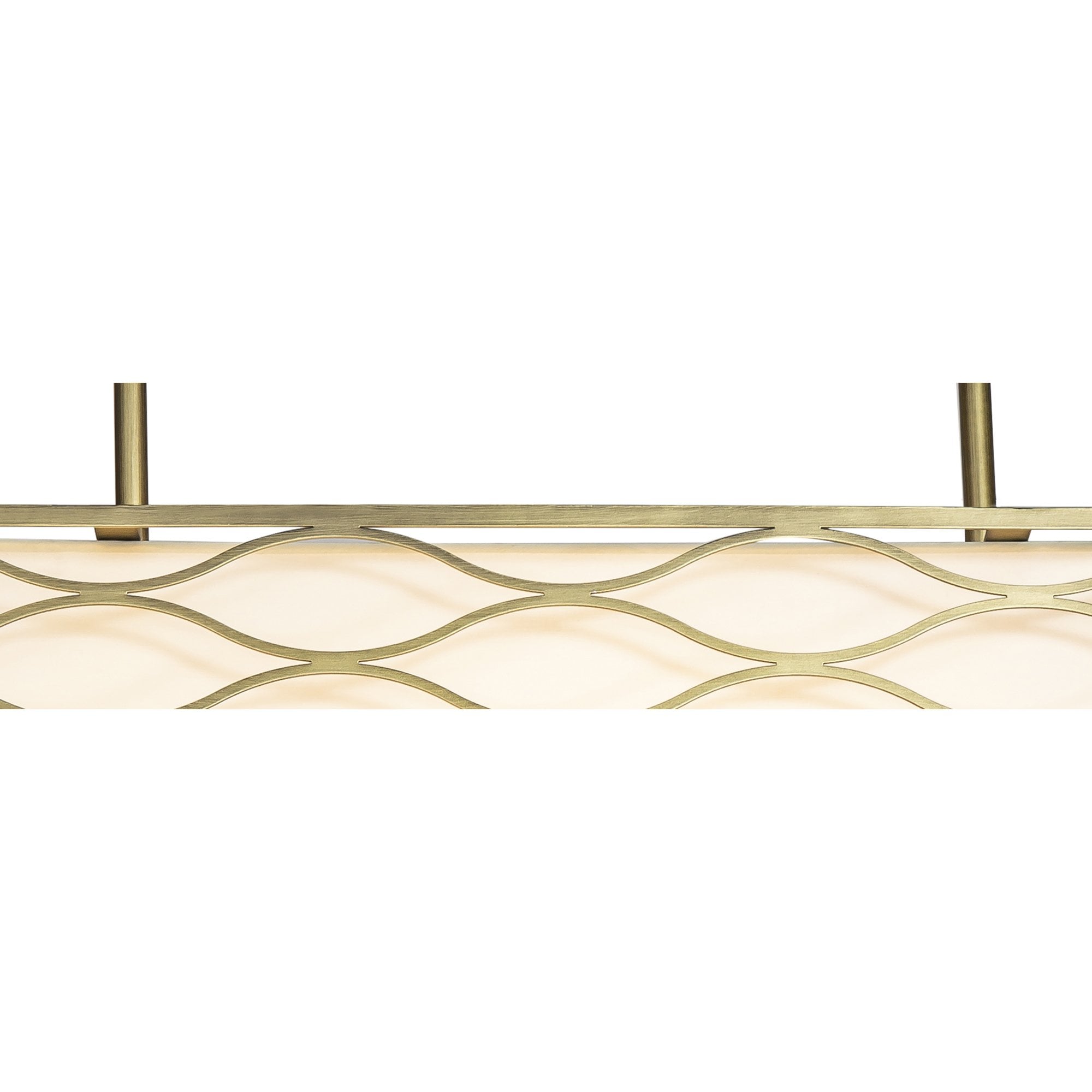 NL83679 Ebans 5 Light Pendant/Ceiling Light Aged Gold