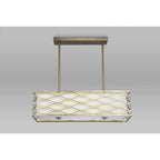 NL83679 Ebans 5 Light Pendant/Ceiling Light Aged Gold