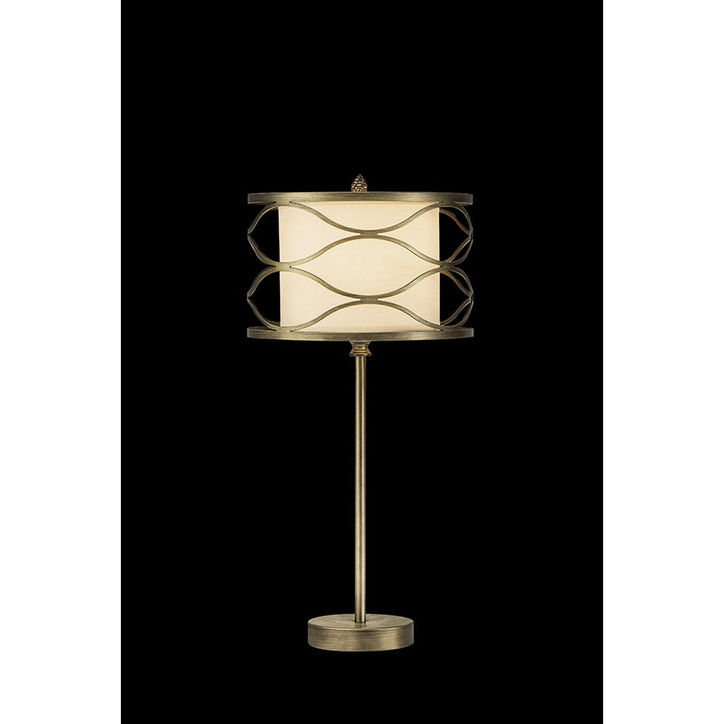 NL83699 Ebans 1 Light Table Lamp Aged Gold