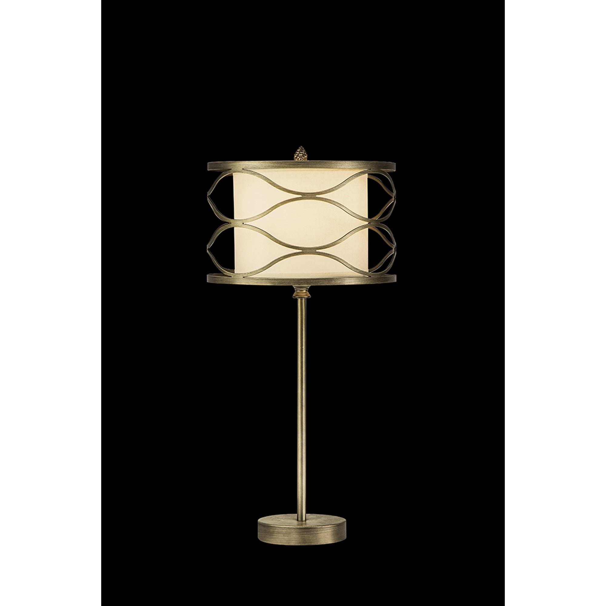 NL83699 Ebans 1 Light Table Lamp Aged Gold