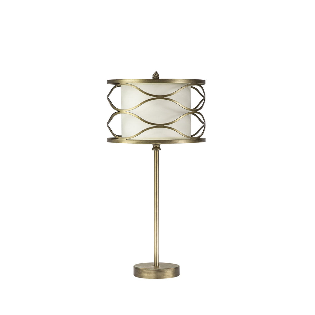 NL83699 Ebans 1 Light Table Lamp Aged Gold