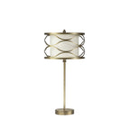 NL83699 Ebans 1 Light Table Lamp Aged Gold