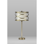 NL83699 Ebans 1 Light Table Lamp Aged Gold