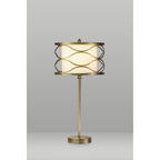 NL83699 Ebans 1 Light Table Lamp Aged Gold