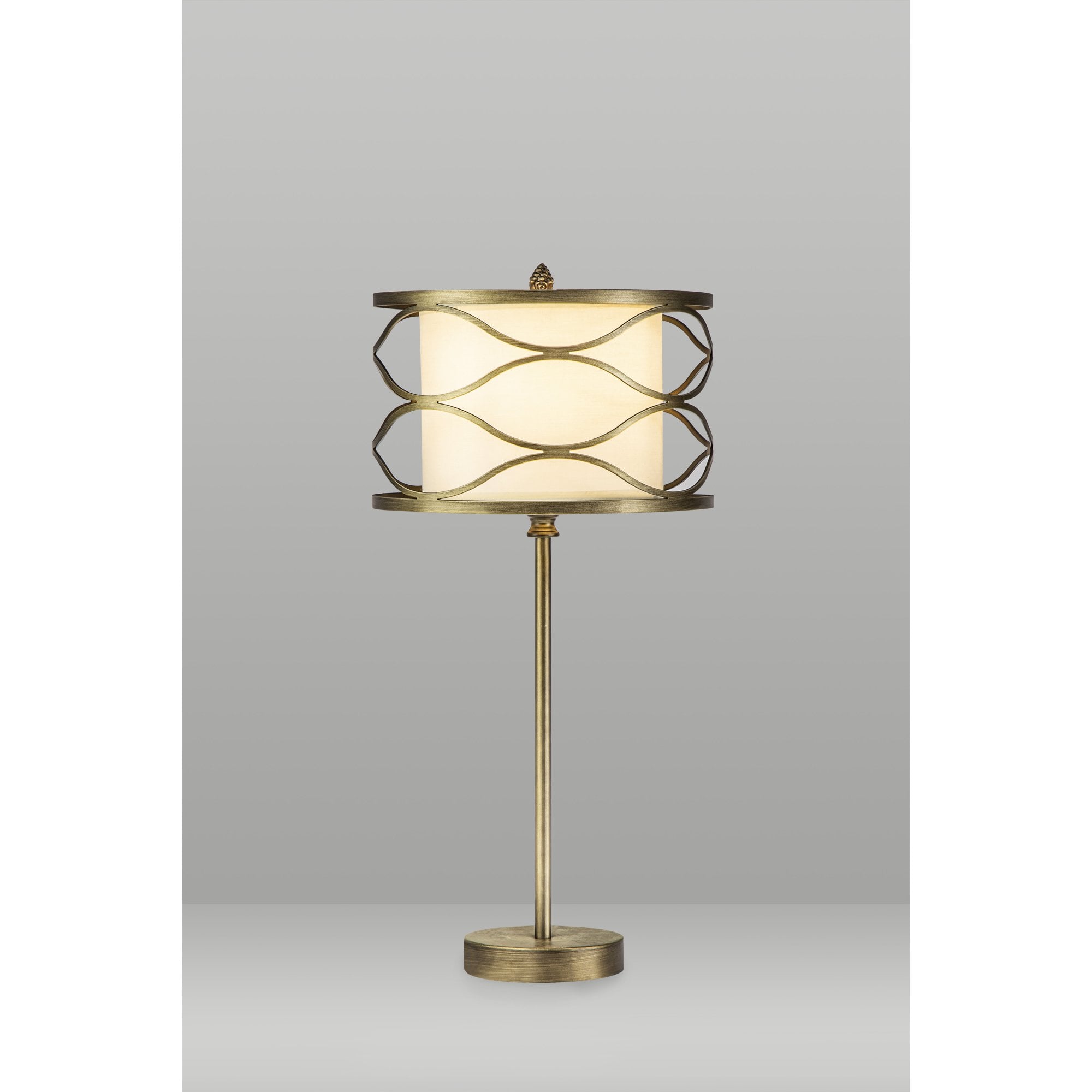NL83699 Ebans 1 Light Table Lamp Aged Gold