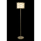 NL83709 Ebans 3 Light Floor Lamp Aged Gold