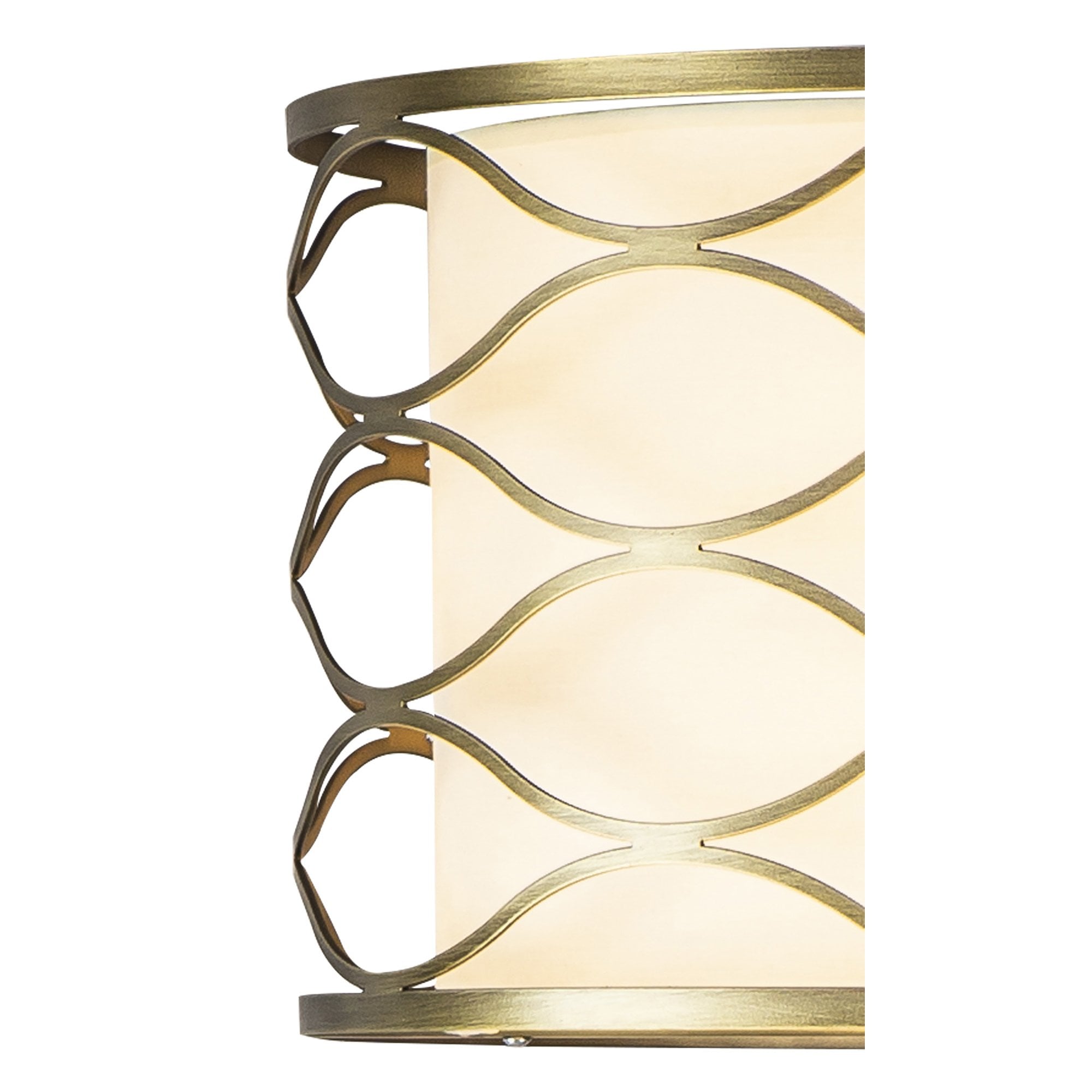 NL83709 Ebans 3 Light Floor Lamp Aged Gold