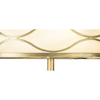 NL83709 Ebans 3 Light Floor Lamp Aged Gold