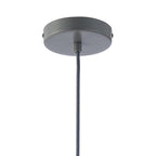 NL93829 Eros 1 Light Small Diamond Pendant Matt Grey