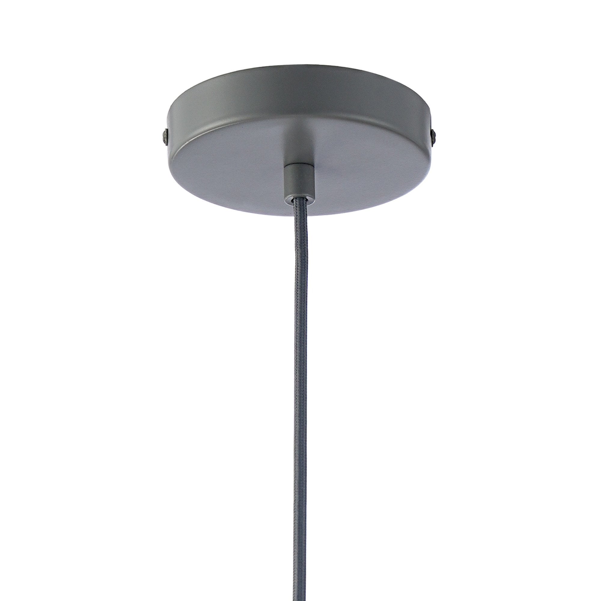 NL93829 Eros 1 Light Small Diamond Pendant Matt Grey