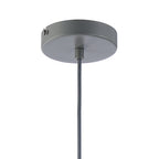 NL93839 Eros 1 Light Large Diamond Pendant Matt Grey