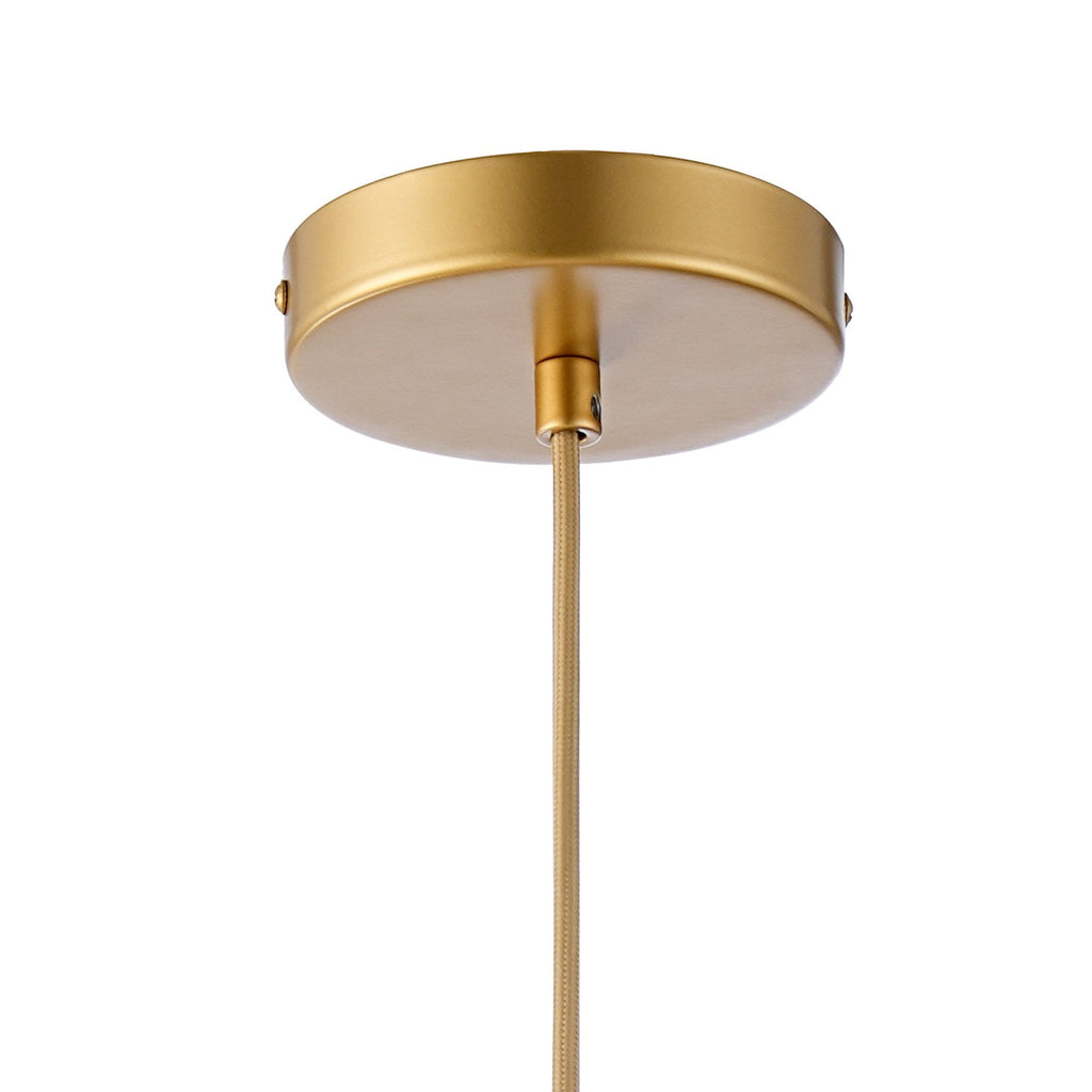 NL93859 Eros 1 Light Large Diamond Pendant Gold