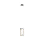NL83279 Eski 1 LED Pendant Polished Chrome Clear