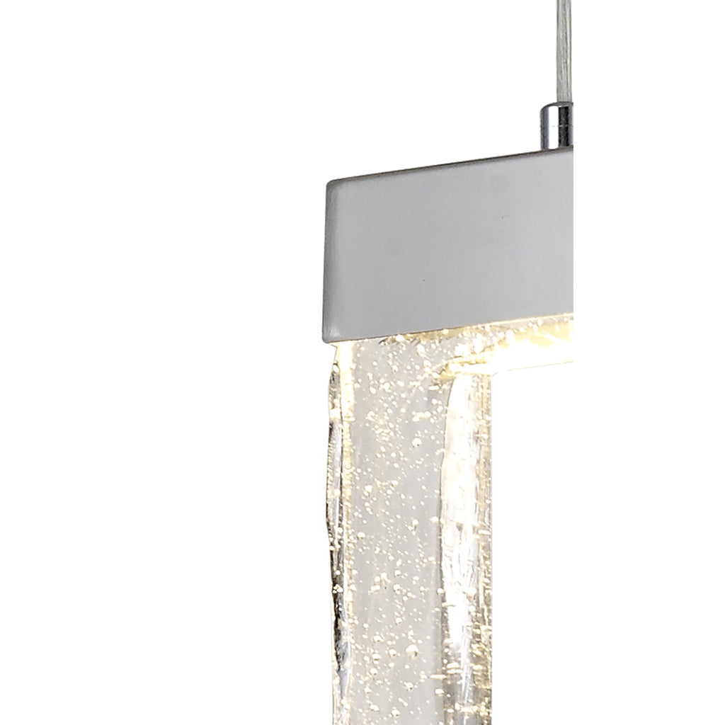 NL83279 Eski 1 LED Pendant Polished Chrome Clear