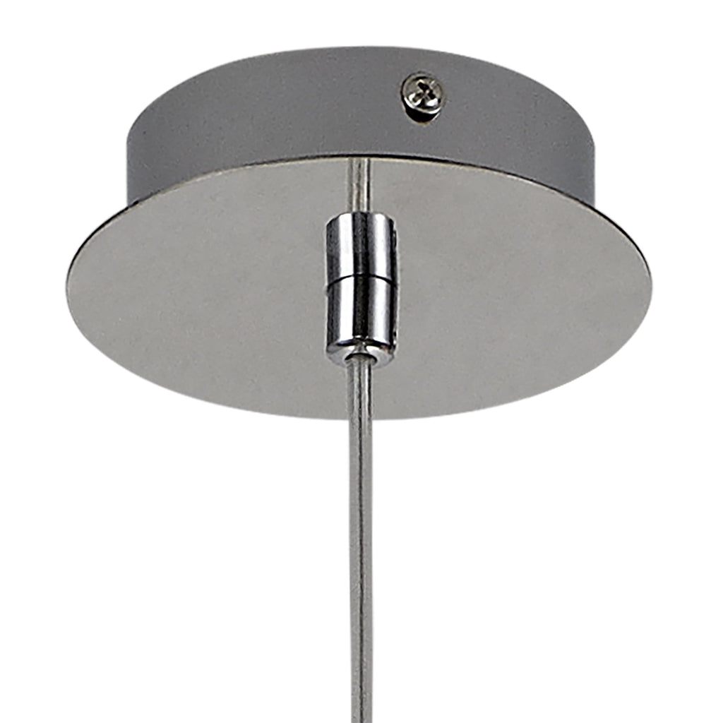 NL83279 Eski 1 LED Pendant Polished Chrome Clear