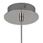 NL83279 Eski 1 LED Pendant Polished Chrome Clear