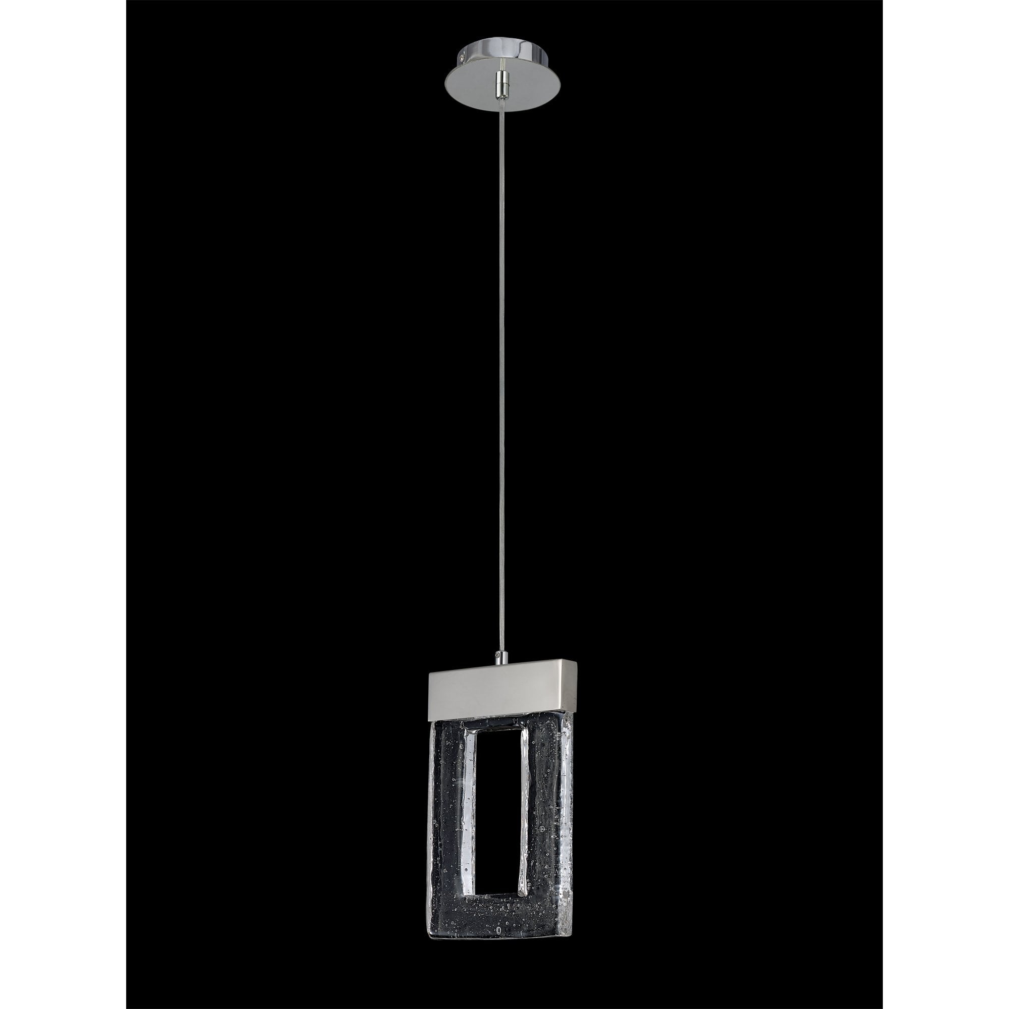 NL83279 Eski 1 LED Pendant Polished Chrome Clear
