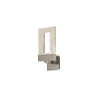 NL83289 Eski 1 LED Wall Light Polished Chrome Clear