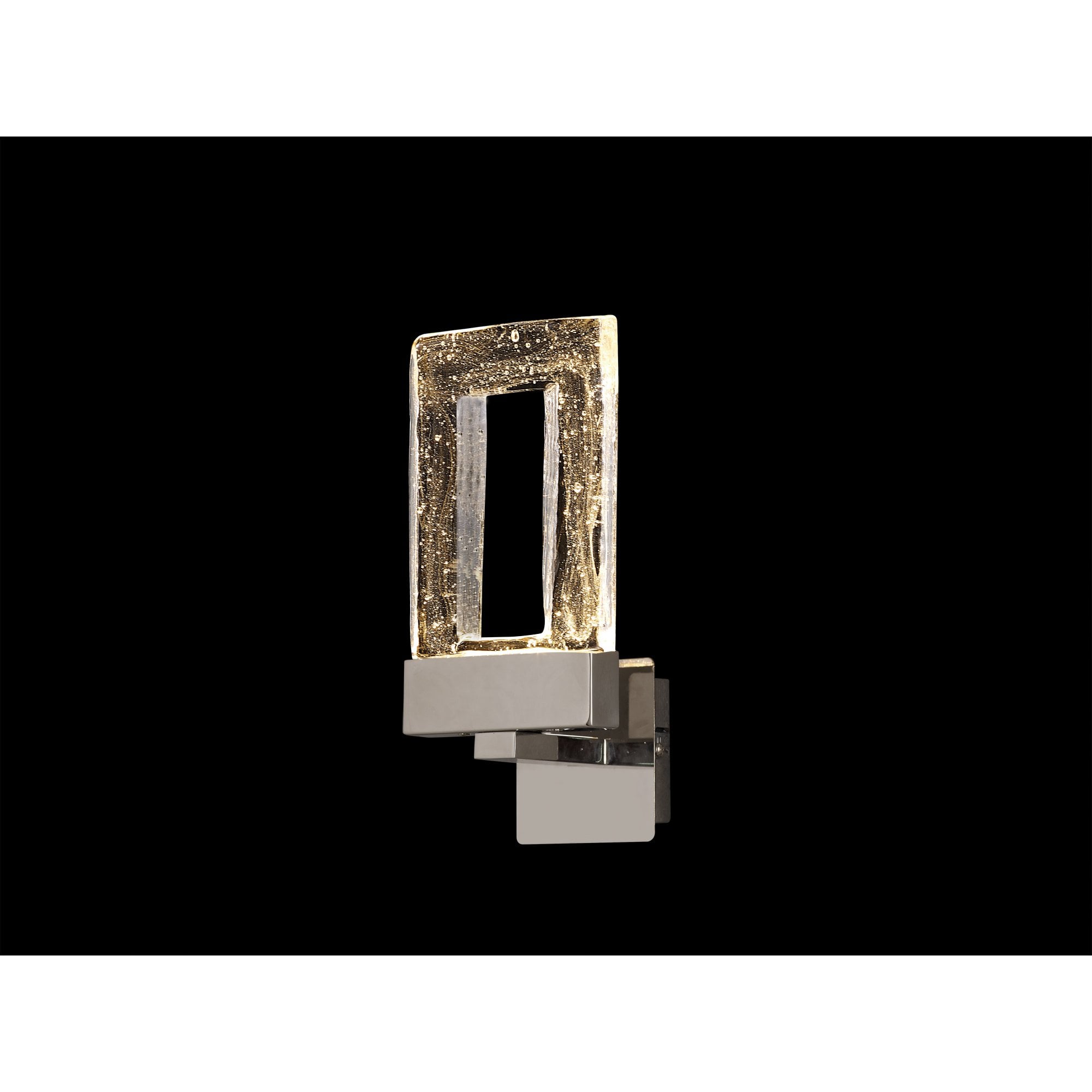 NL83289 Eski 1 LED Wall Light Polished Chrome Clear