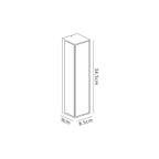 NL85729 Habana 2 Light Outdoor Wall Light Anthracite