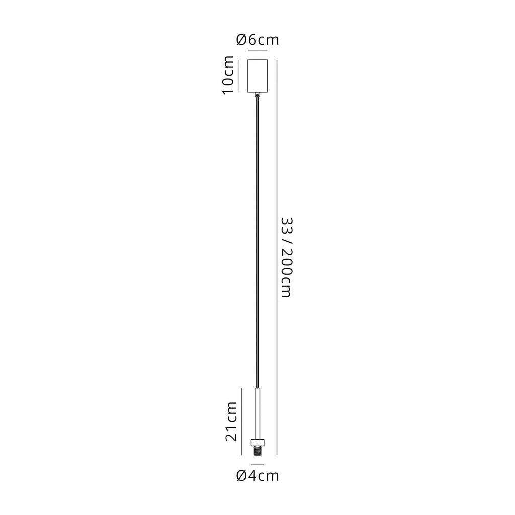 NL76079 Iona 1 Light Pendant Polished Chrome