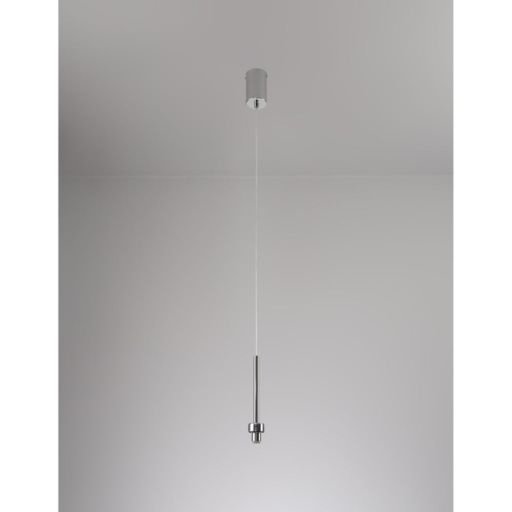 NL76079 Iona 1 Light Pendant Polished Chrome
