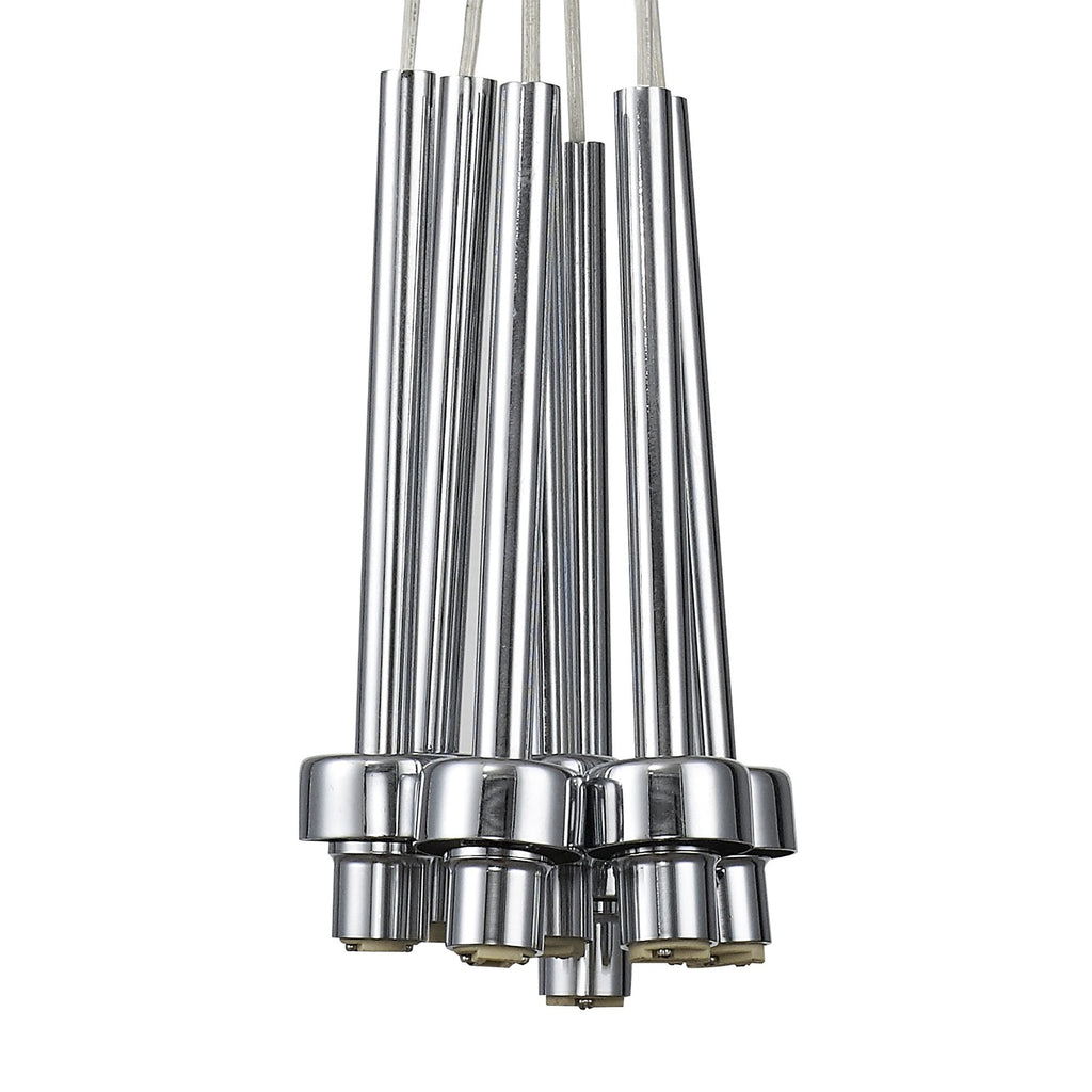 NL76089 Iona 7 Light Cluster Pendant Polished Chrome