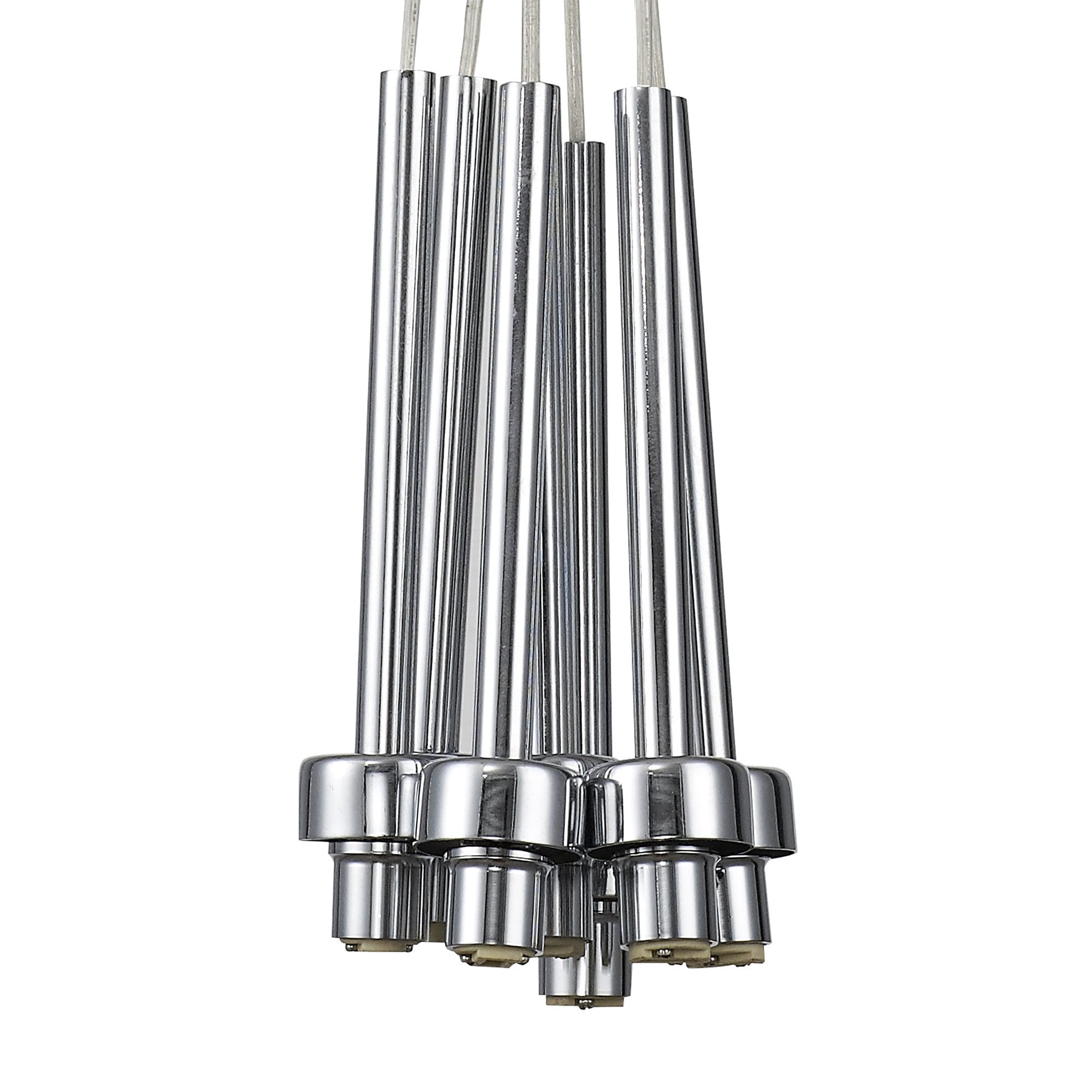 NL76089 Iona 7 Light Cluster Pendant Polished Chrome