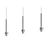 NL76099 Iona 3 Light Linear Pendant Polished Chrome