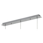 NL76099 Iona 3 Light Linear Pendant Polished Chrome