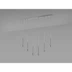 NL76109 Iona 6 Light Linear Pendant Polished Chrome
