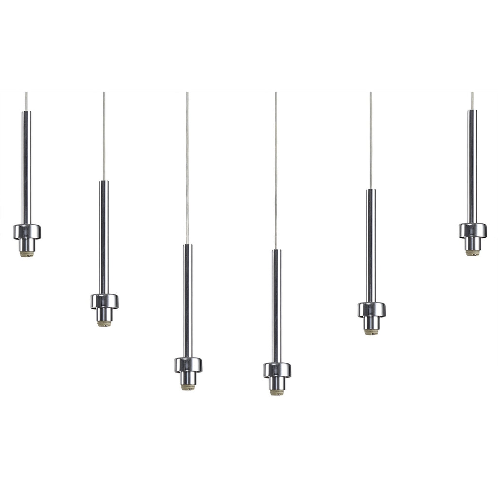 NL76109 Iona 6 Light Linear Pendant Polished Chrome