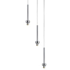 NL76119 Iona 3 Light Round Pendant Polished Chrome
