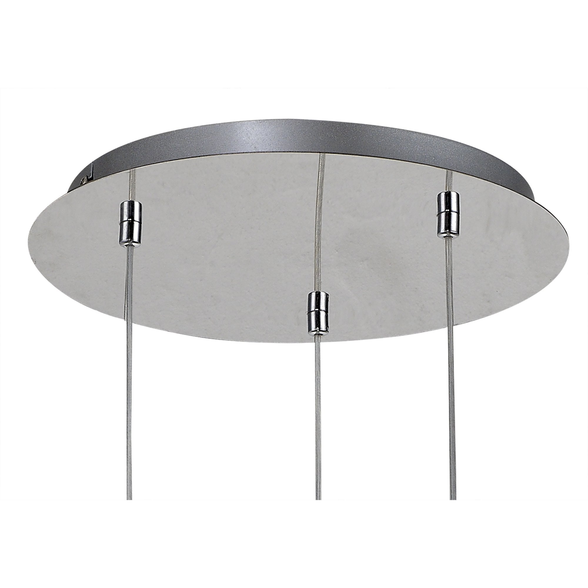 NL76119 Iona 3 Light Round Pendant Polished Chrome