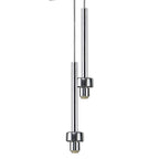 NL76129 Iona 6 Light Round Pendant Polished Chrome