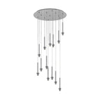 NL76139 Iona 13 Light Round Pendant Polished Chrome