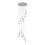 NL76139 Iona 13 Light Round Pendant Polished Chrome