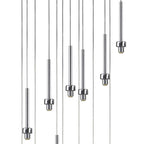 NL76139 Iona 13 Light Round Pendant Polished Chrome