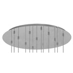 NL76139 Iona 13 Light Round Pendant Polished Chrome