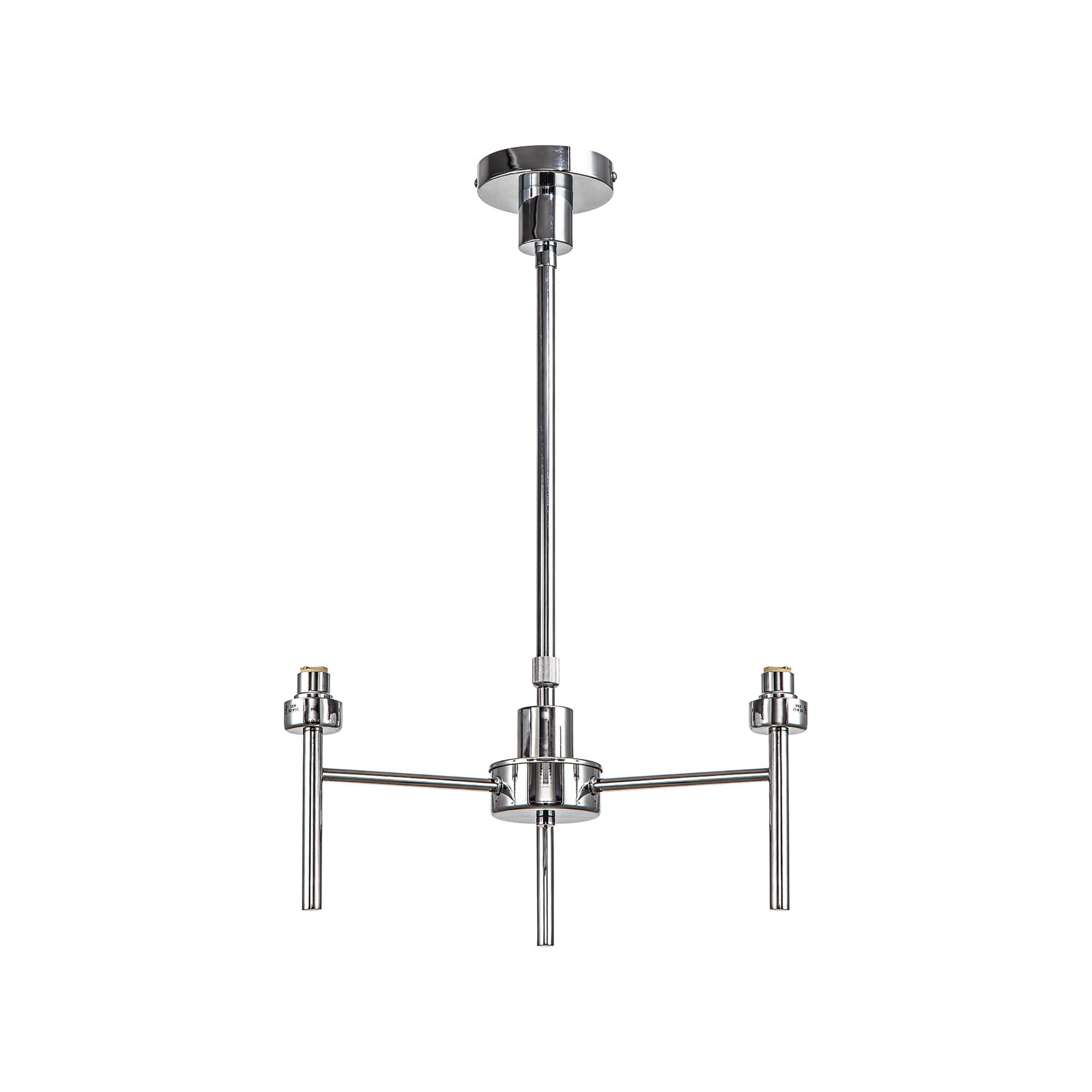 NL76159 Iona 3 Light Ceiling Light Polished Chrome