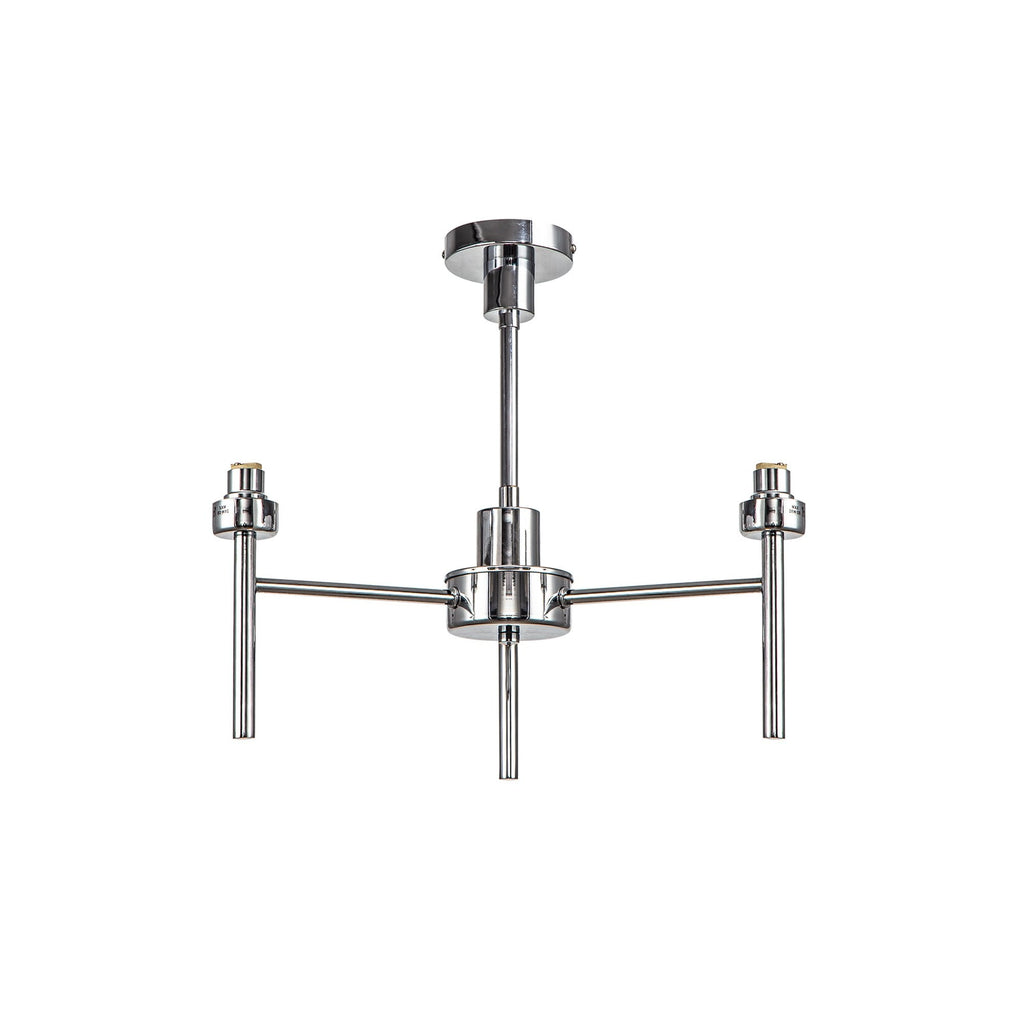 NL76159 Iona 3 Light Ceiling Light Polished Chrome