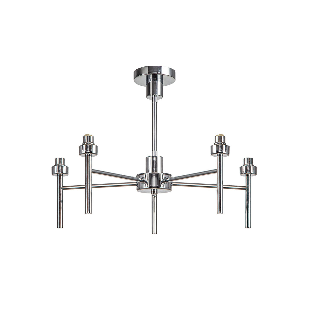 NL76169 Iona 5 Light Ceiling Light Polished Chrome